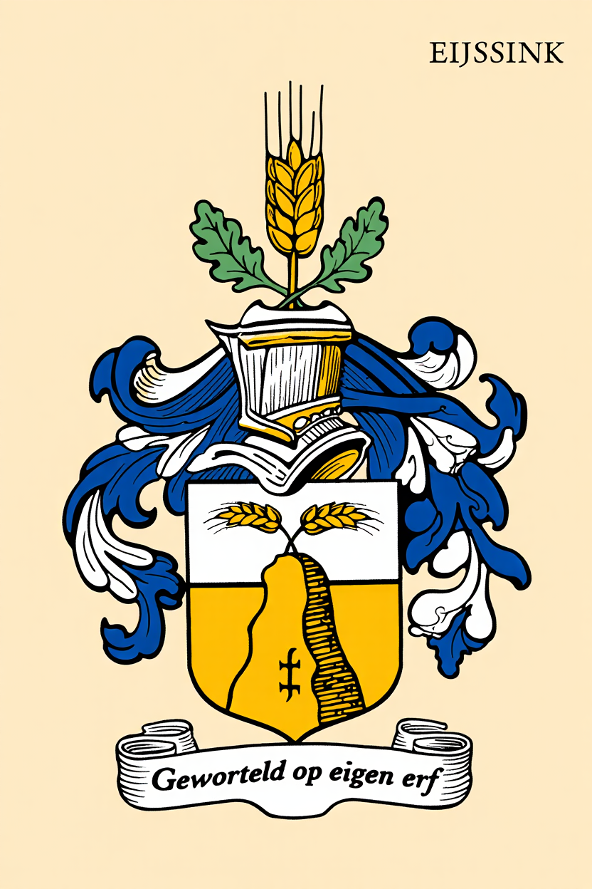 Familiewapen van de achternaam EIJSSINK