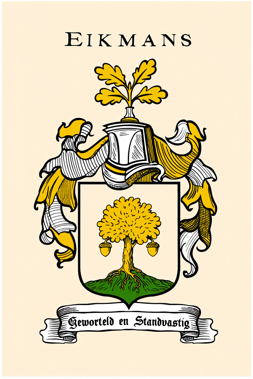 Familiewapen van de achternaam EIKMANS