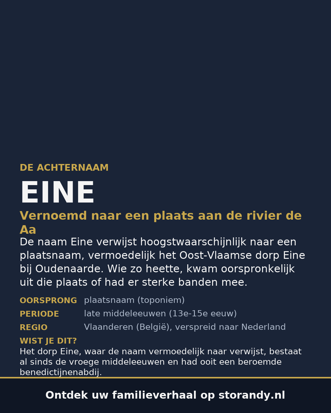 Familiewapen van de achternaam EINE
