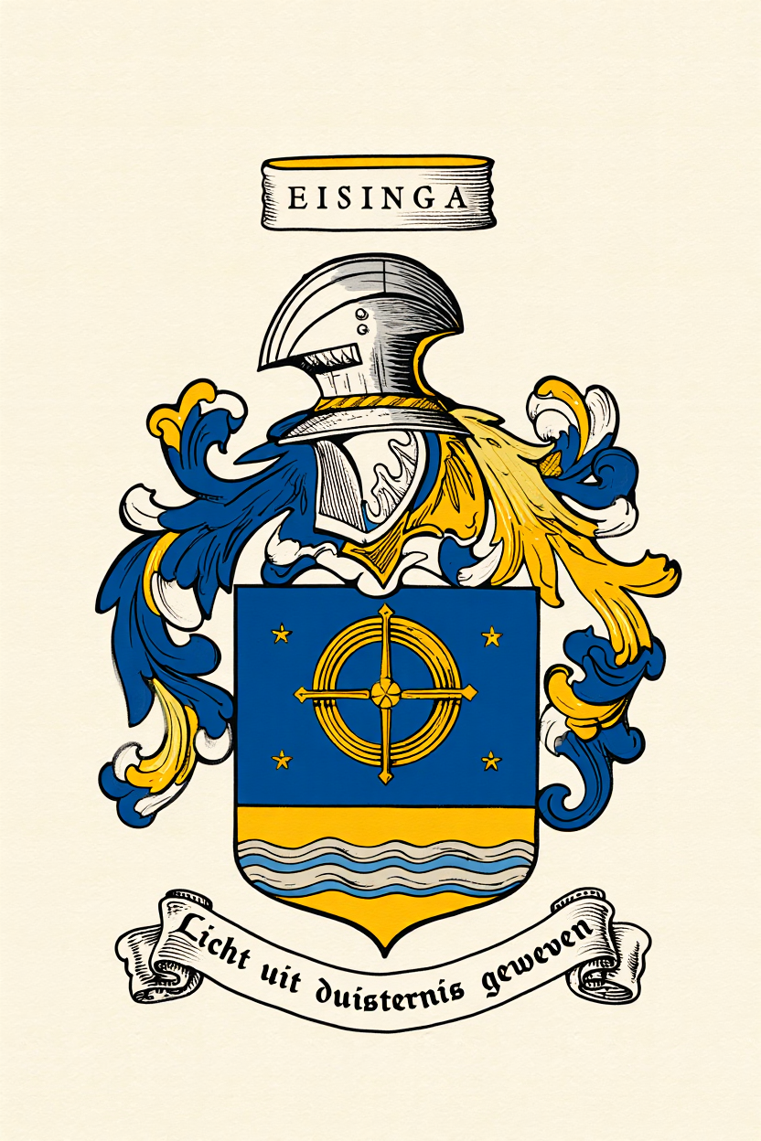 Familiewapen van de achternaam EISINGA