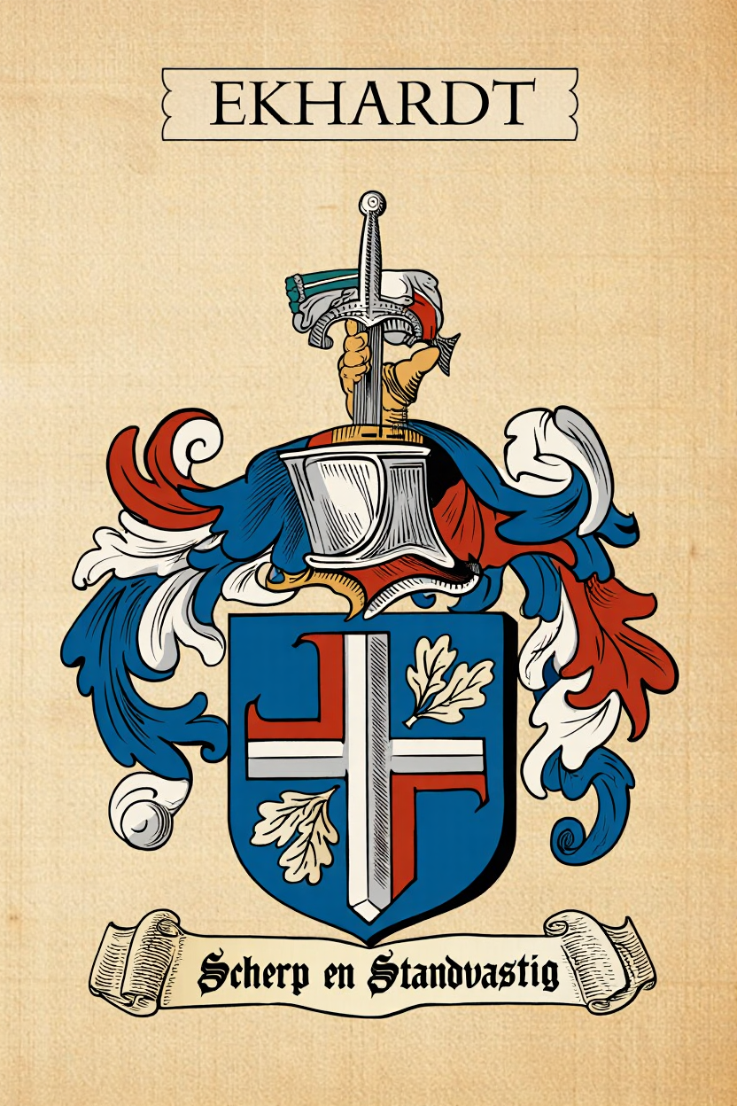 Familiewapen van de achternaam EKHARDT