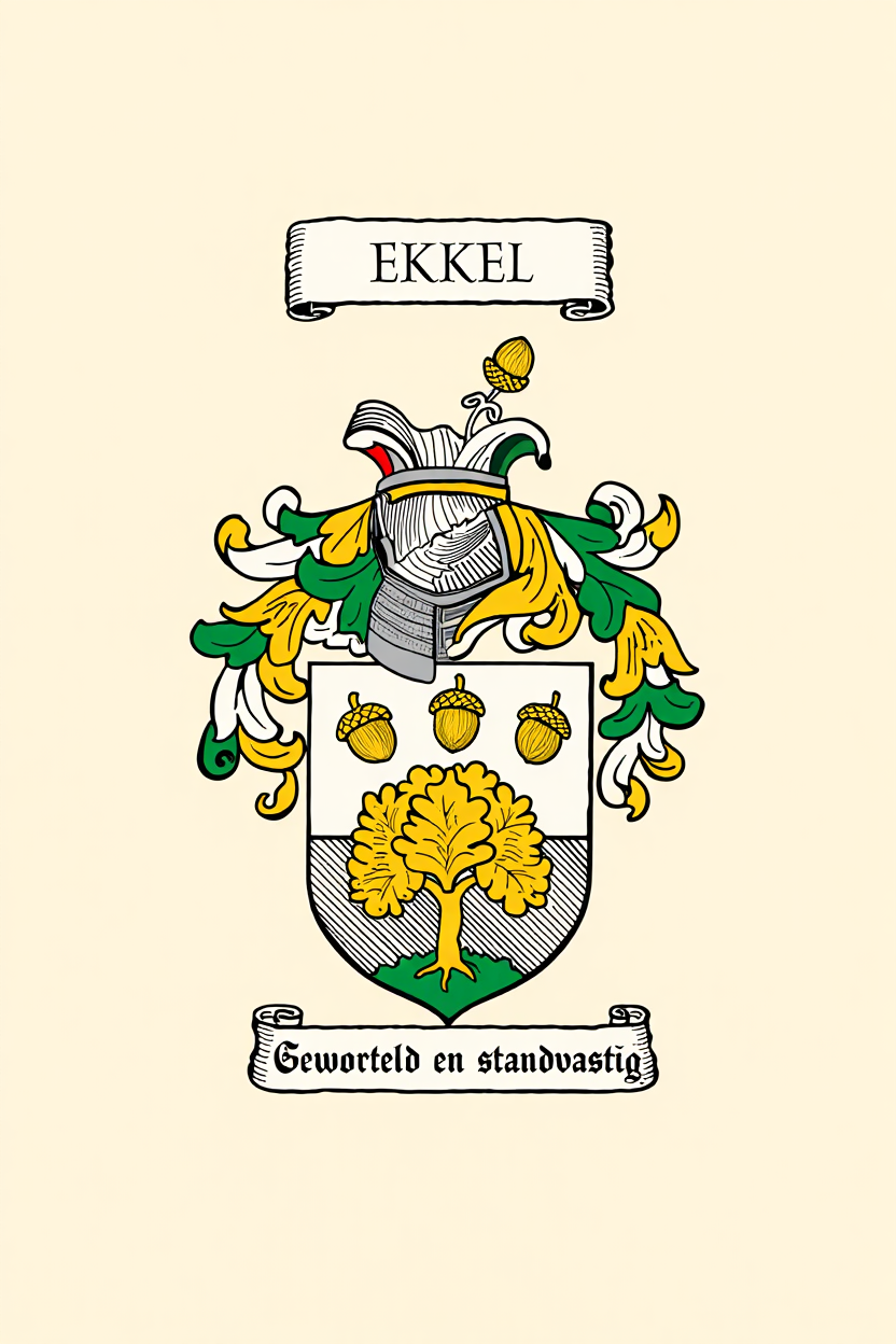 Familiewapen van de achternaam EKKEL