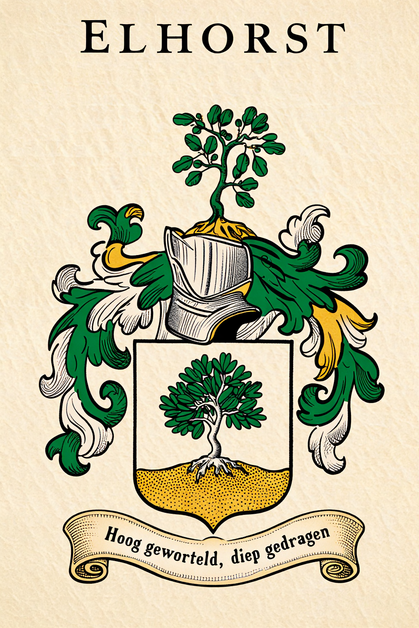 Familiewapen van de achternaam ELHORST