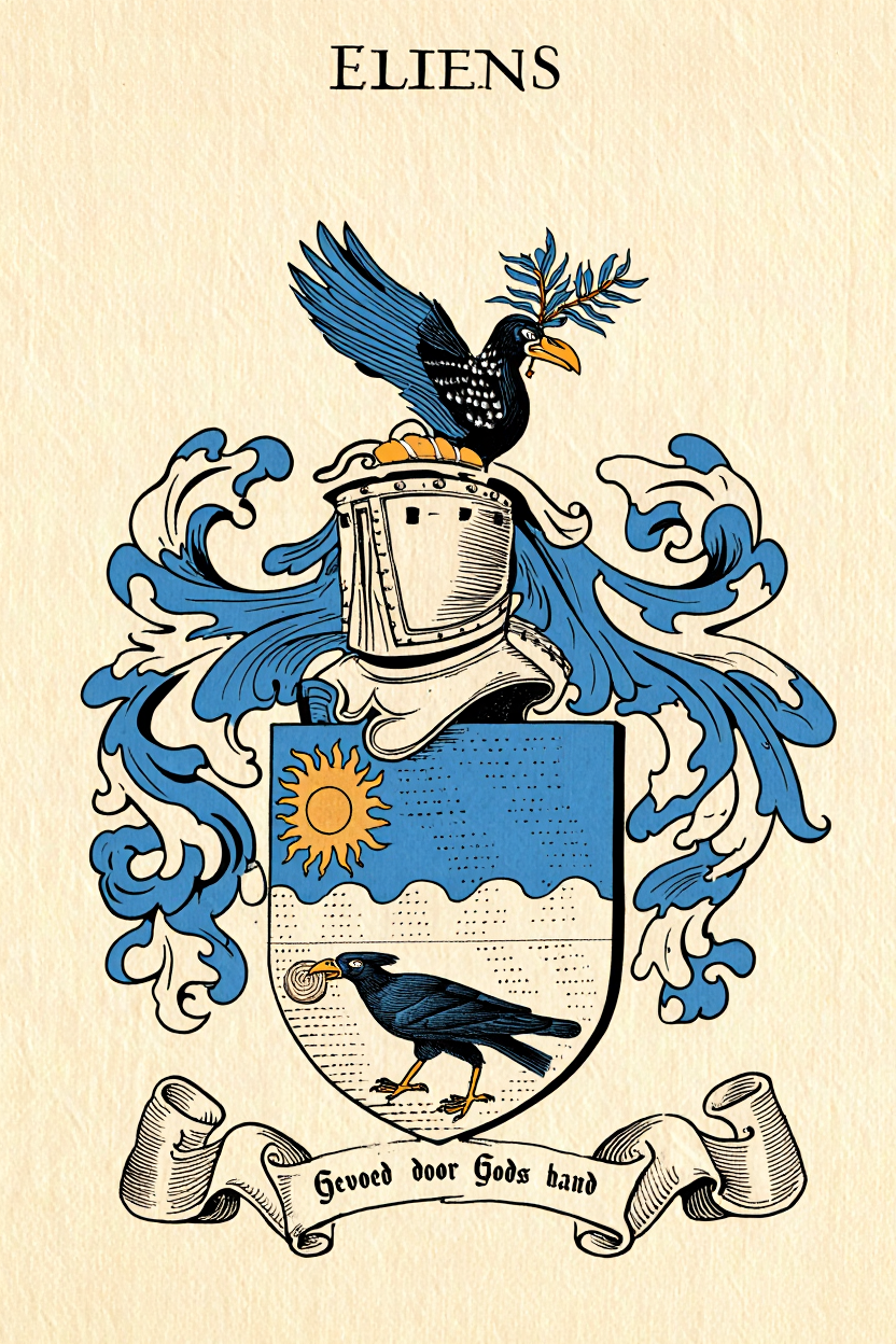 Familiewapen van de achternaam ELIENS