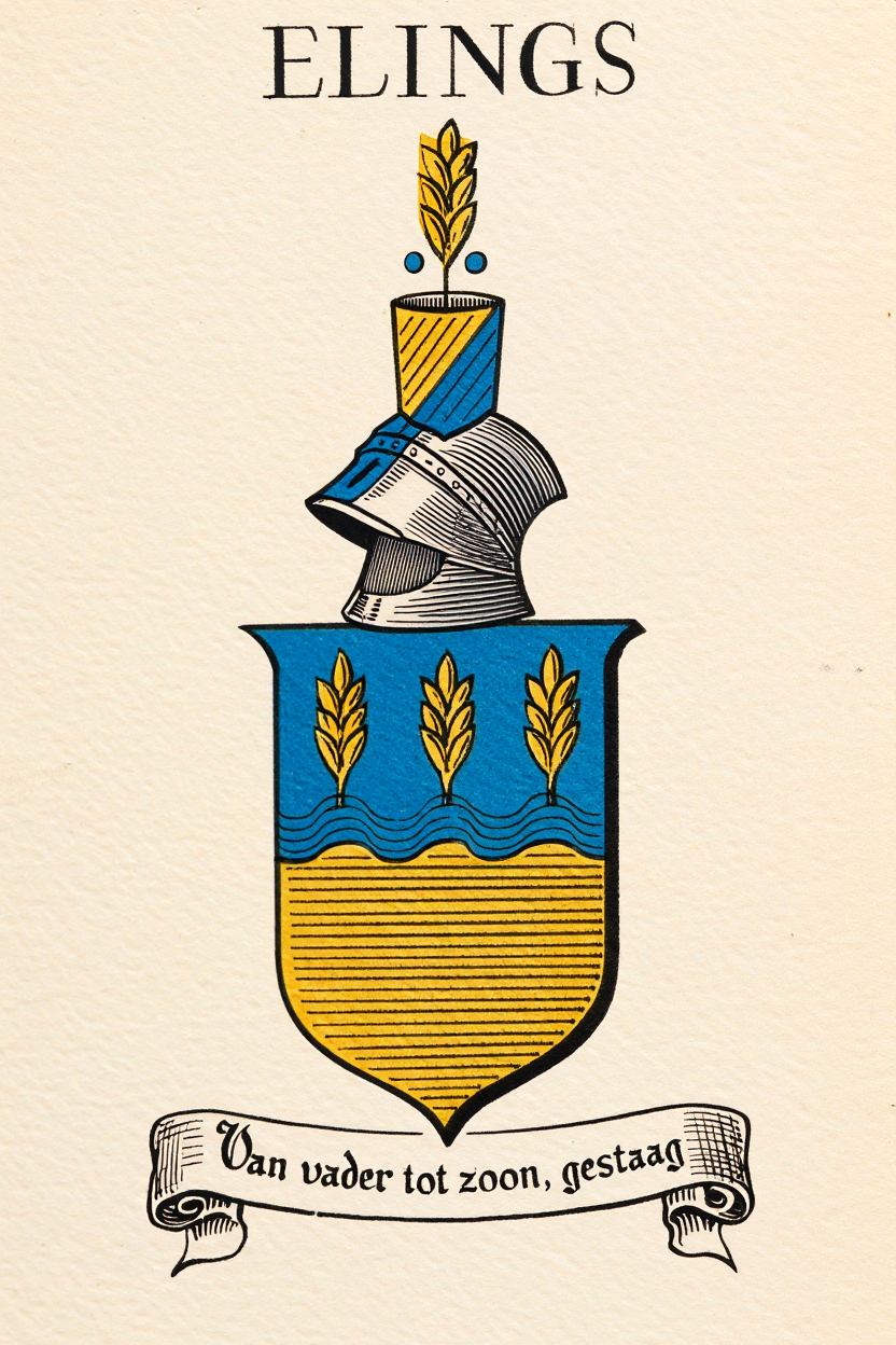 Familiewapen van de achternaam ELINGS