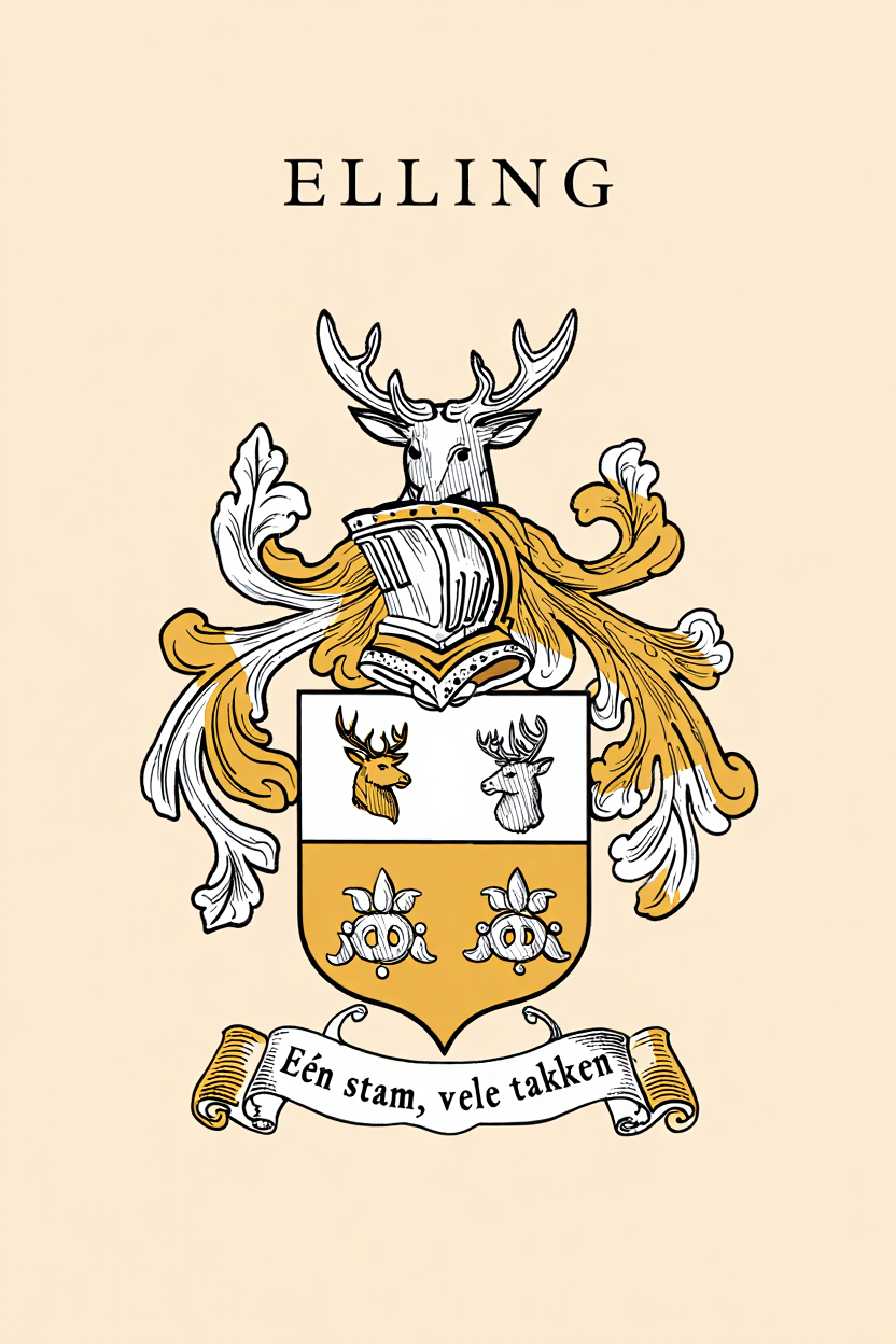 Familiewapen van de achternaam ELLING