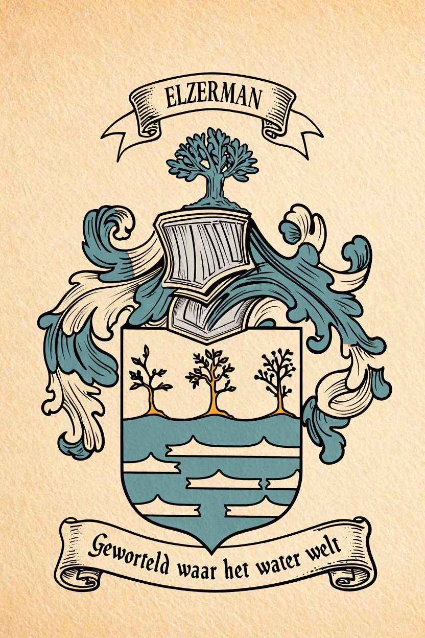 Familiewapen van de achternaam ELZERMAN