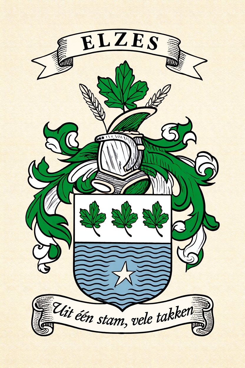 Familiewapen van de achternaam ELZES