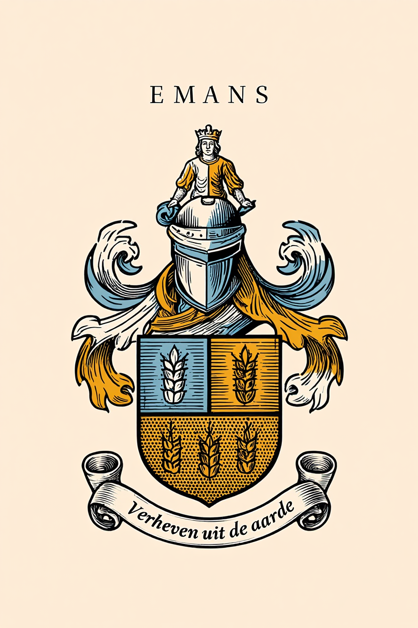 Familiewapen van de achternaam EMANS