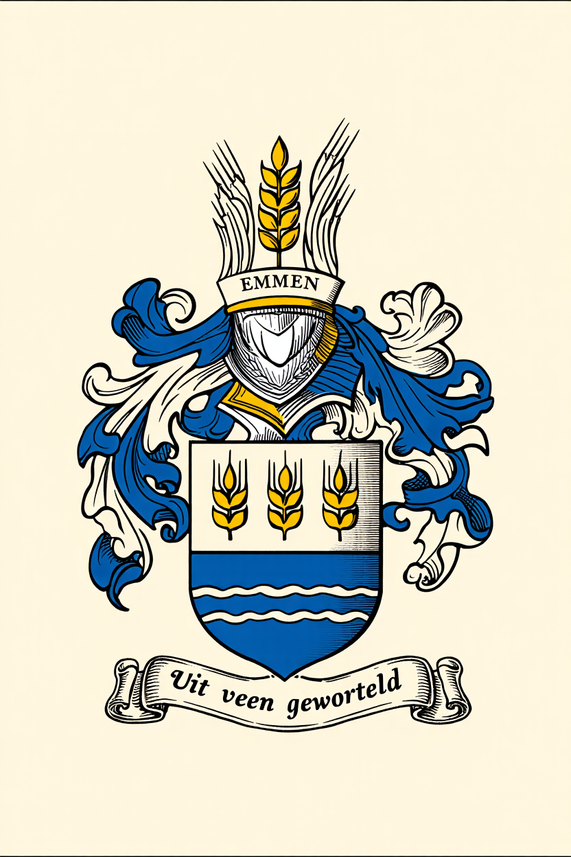 Familiewapen van de achternaam EMMEN