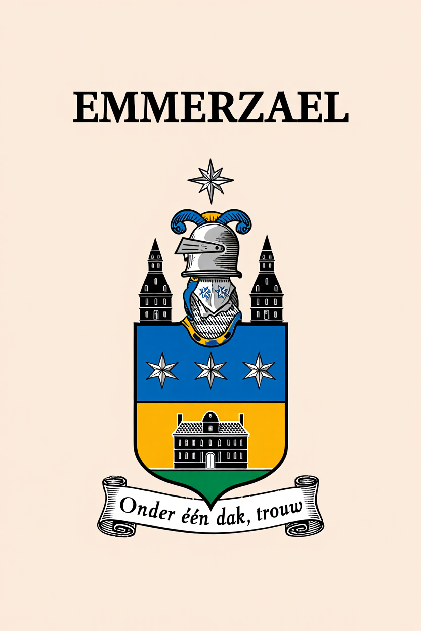 Familiewapen van de achternaam EMMERZAEL (vergrendeld)