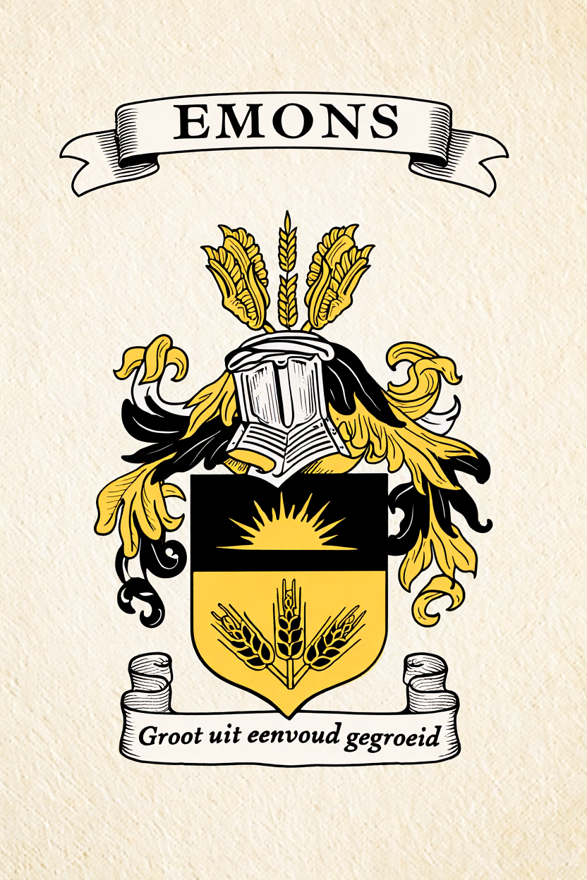 Familiewapen van de achternaam EMONS