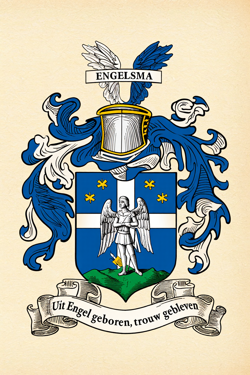 Familiewapen van de achternaam ENGELSMA