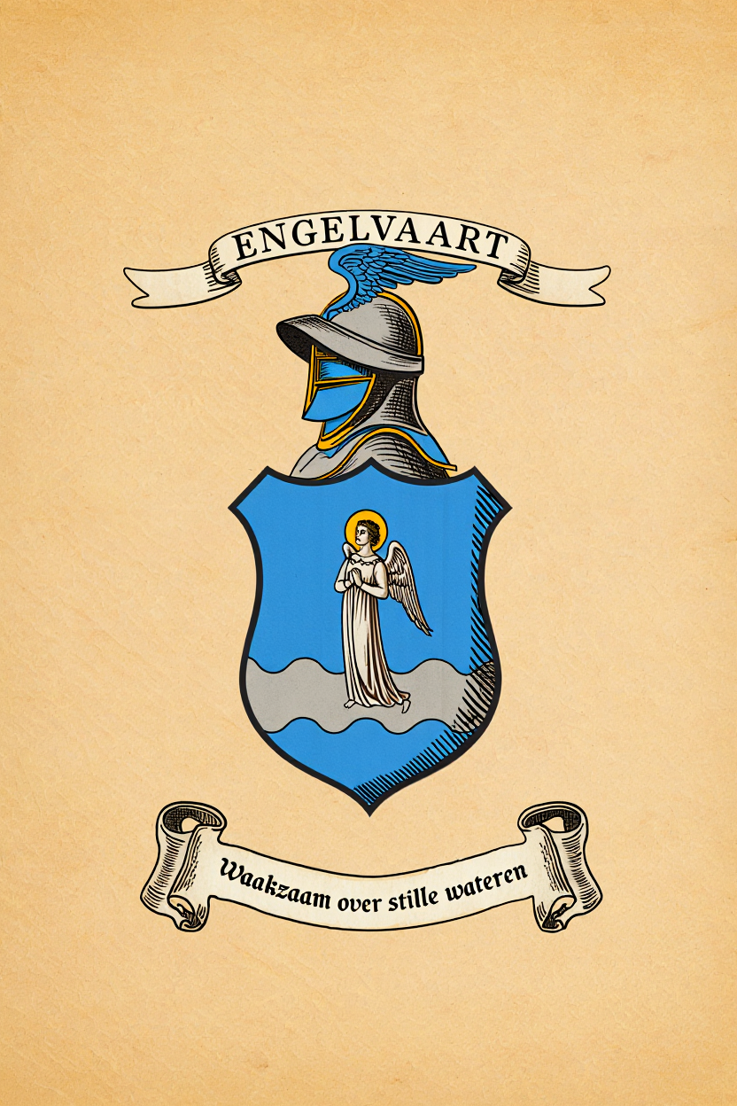 Familiewapen van de achternaam ENGELVAART (vergrendeld)