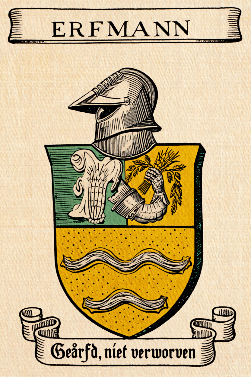 Familiewapen van de achternaam ERFMANN