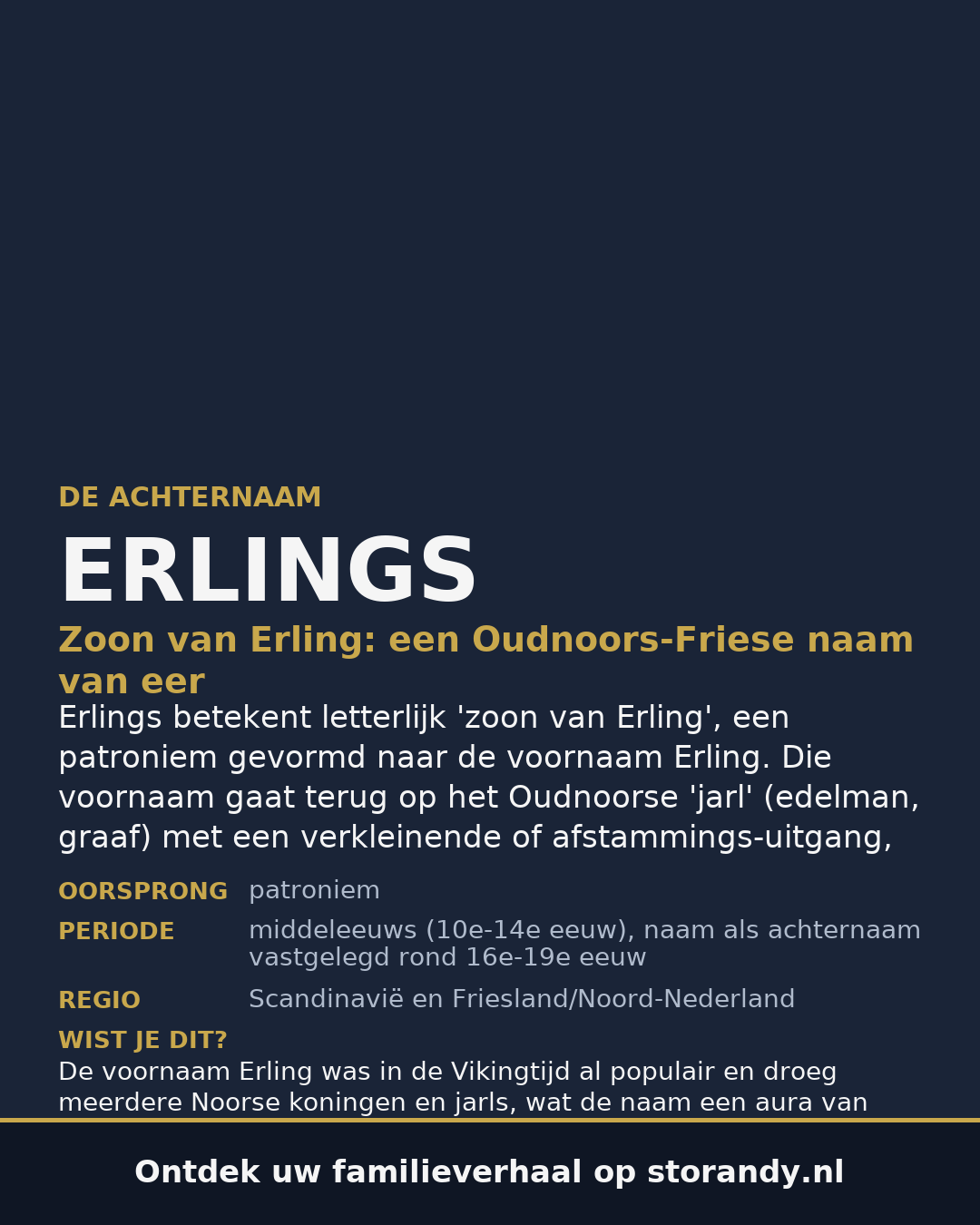 Familiewapen van de achternaam ERLINGS