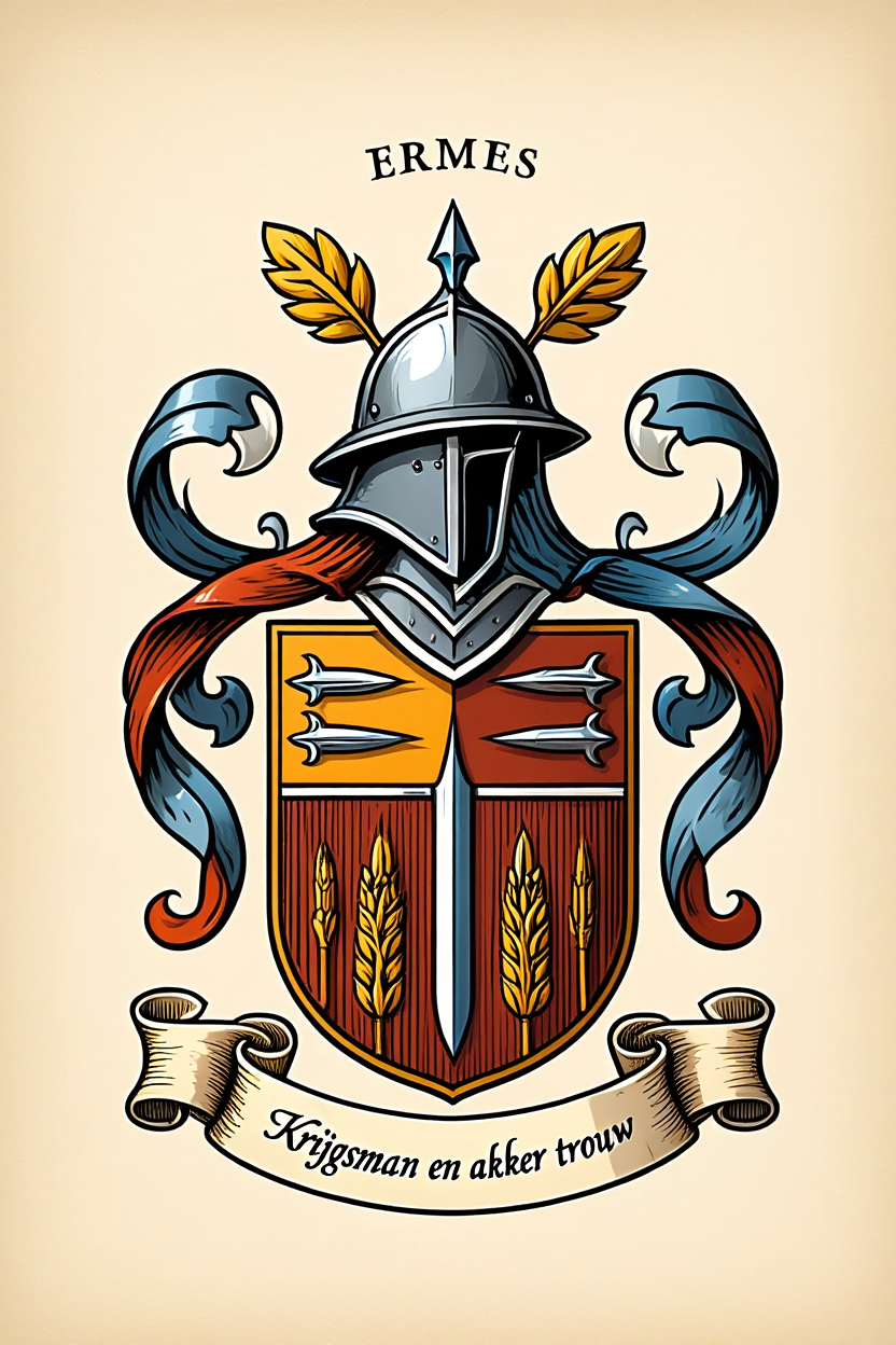 Familiewapen van de achternaam ERMES