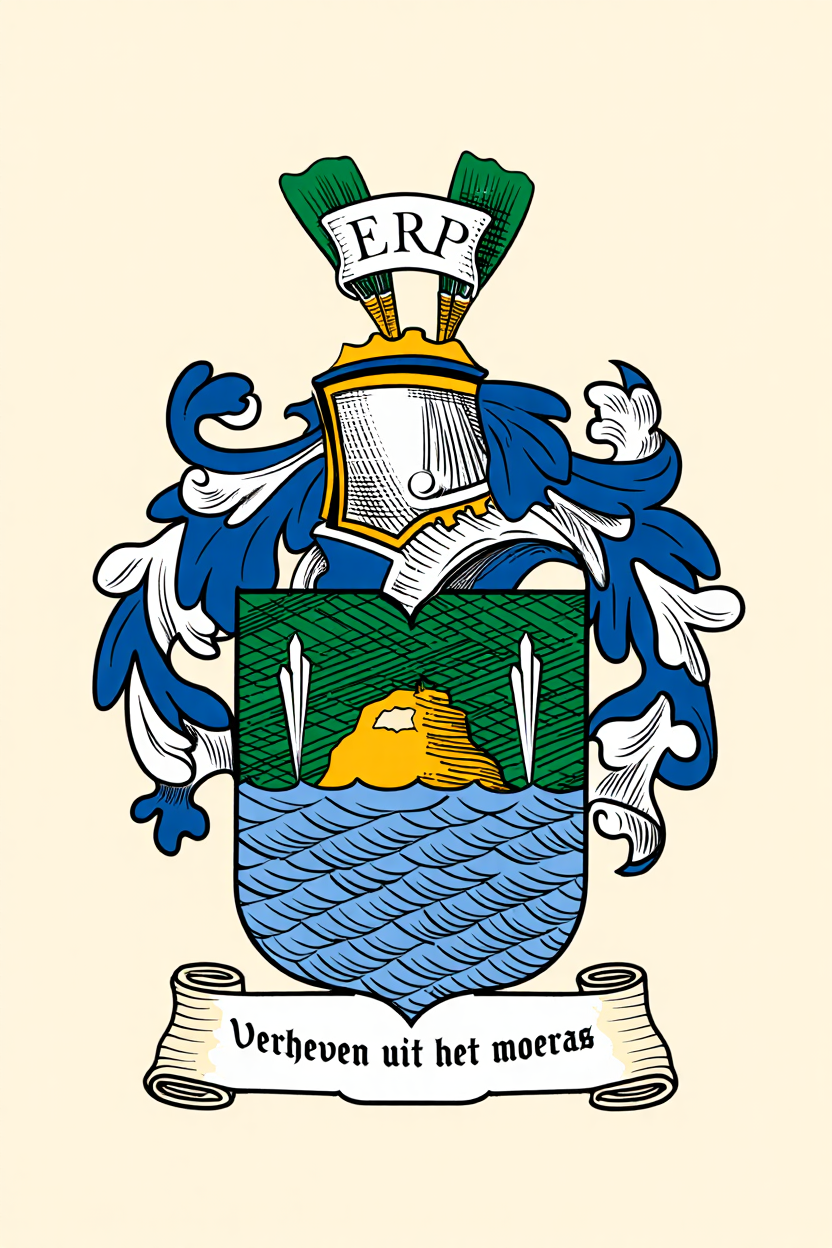 Familiewapen van de achternaam ERP