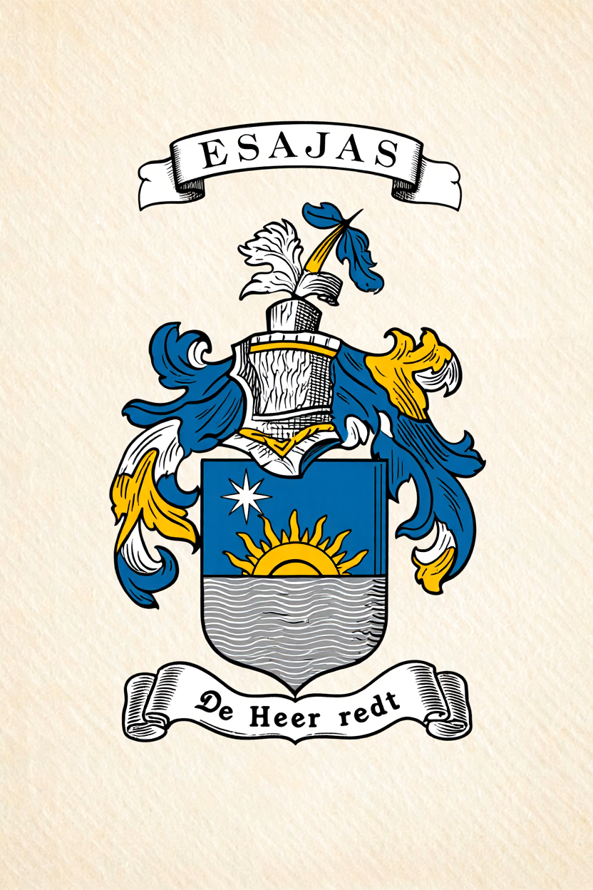 Familiewapen van de achternaam ESAJAS