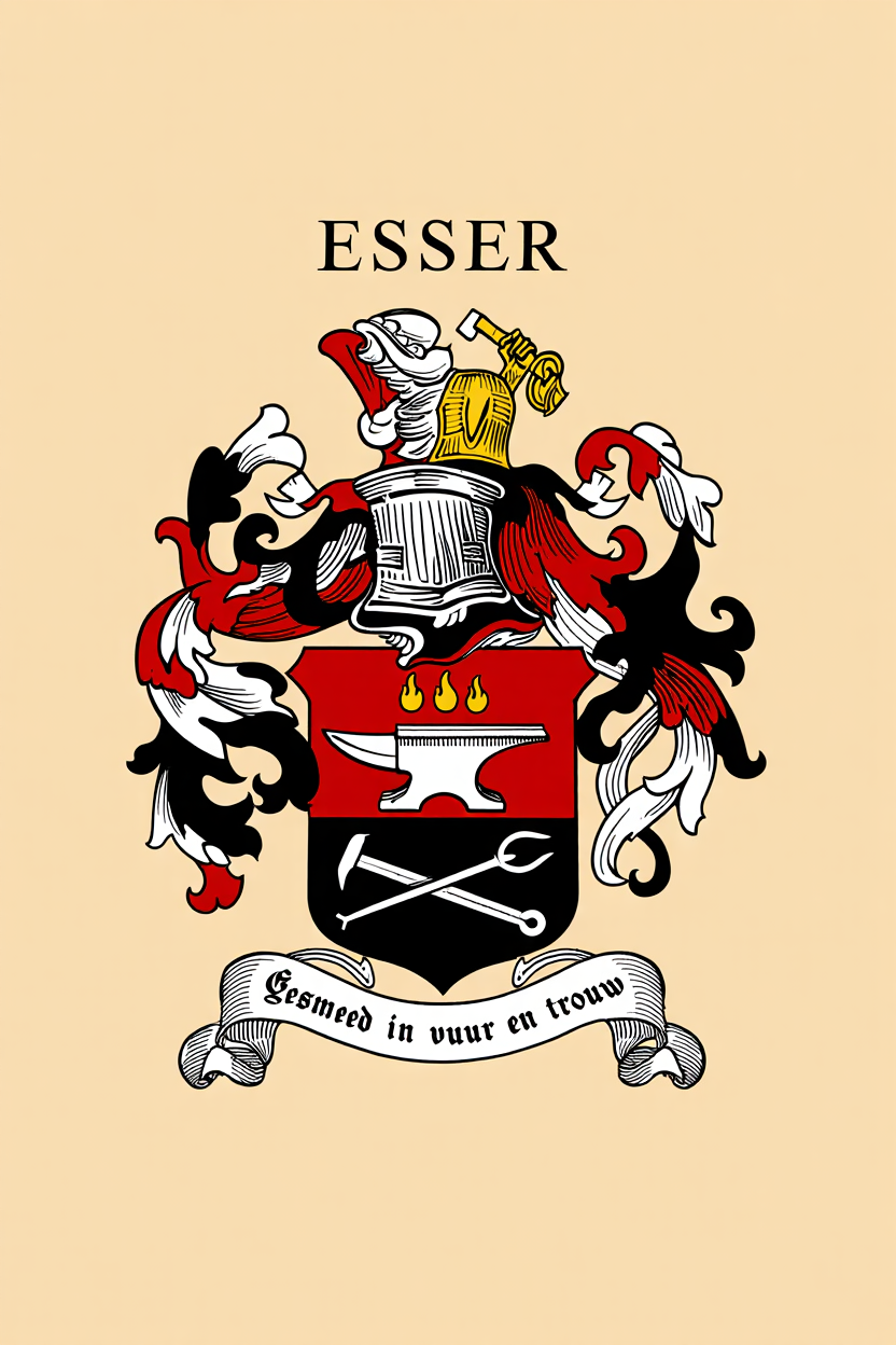Familiewapen van de achternaam ESSER