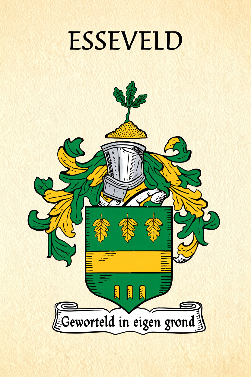 Familiewapen van de achternaam ESSEVELD