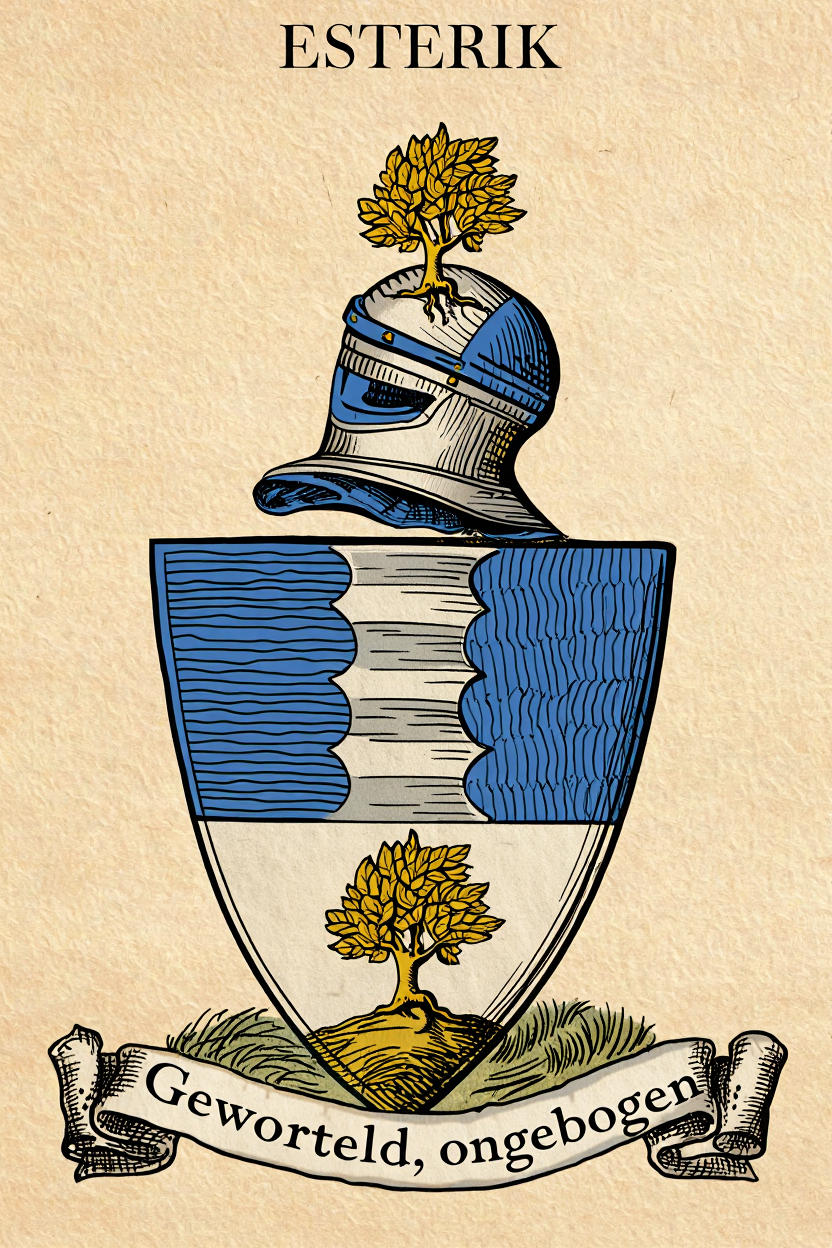 Familiewapen van de achternaam ESTERIK