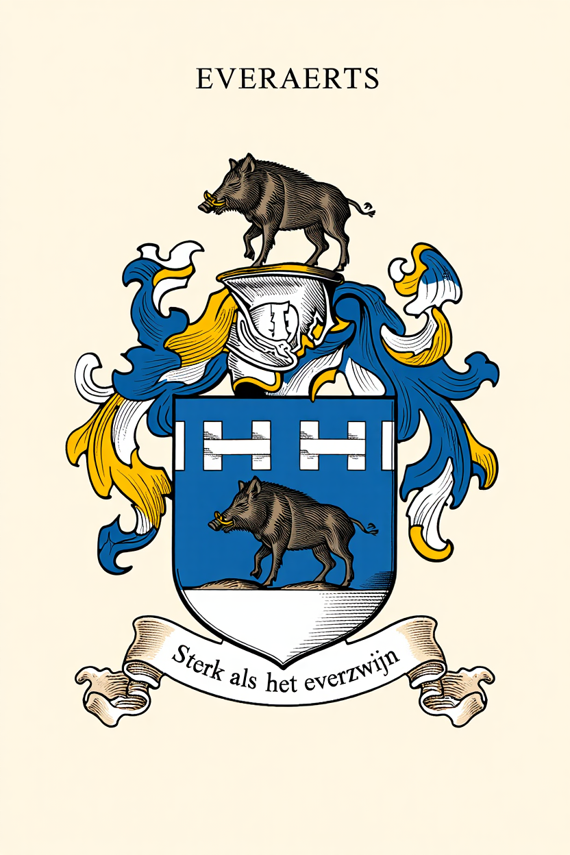 Familiewapen van de achternaam EVERAERTS