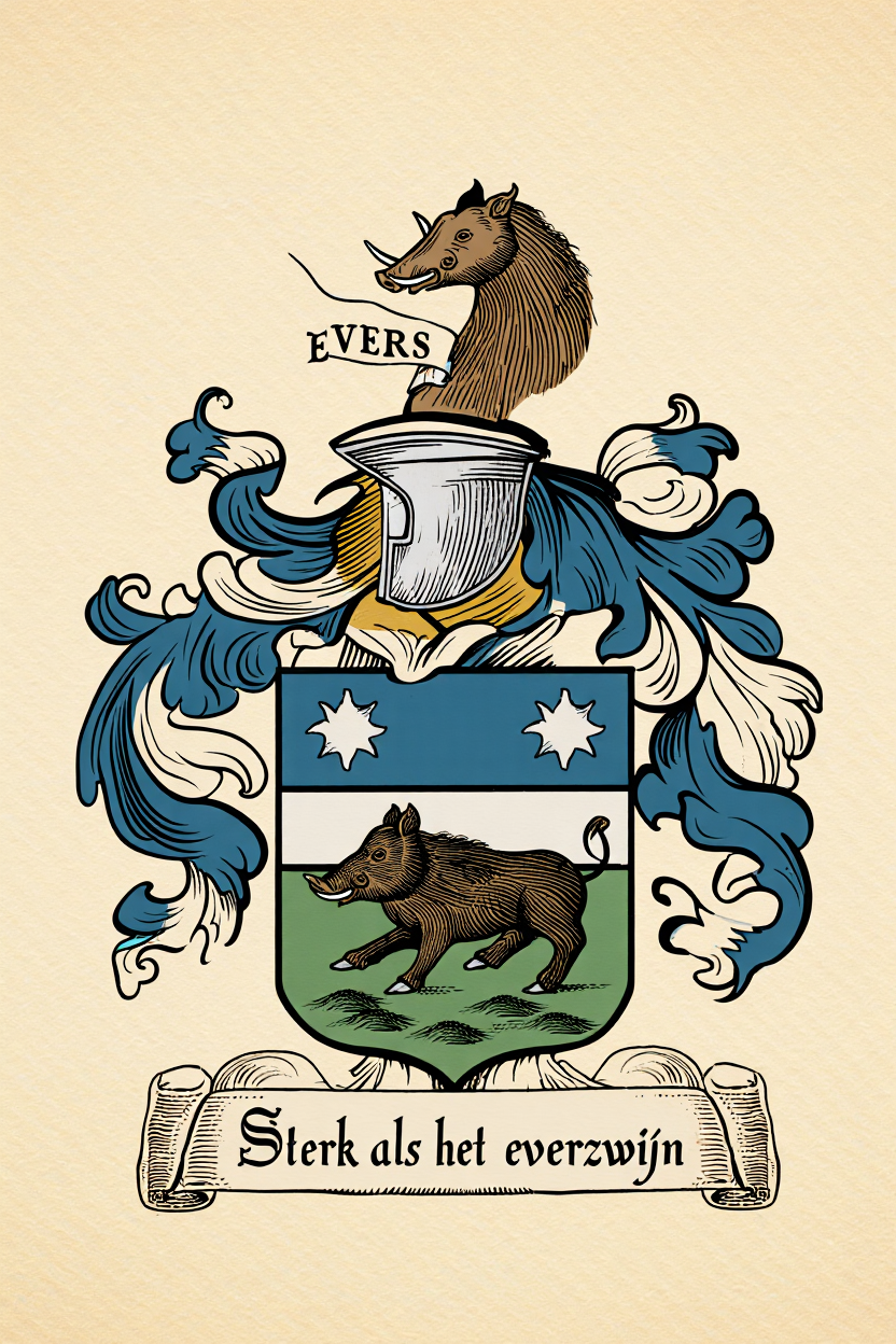 Familiewapen van de achternaam EVERS