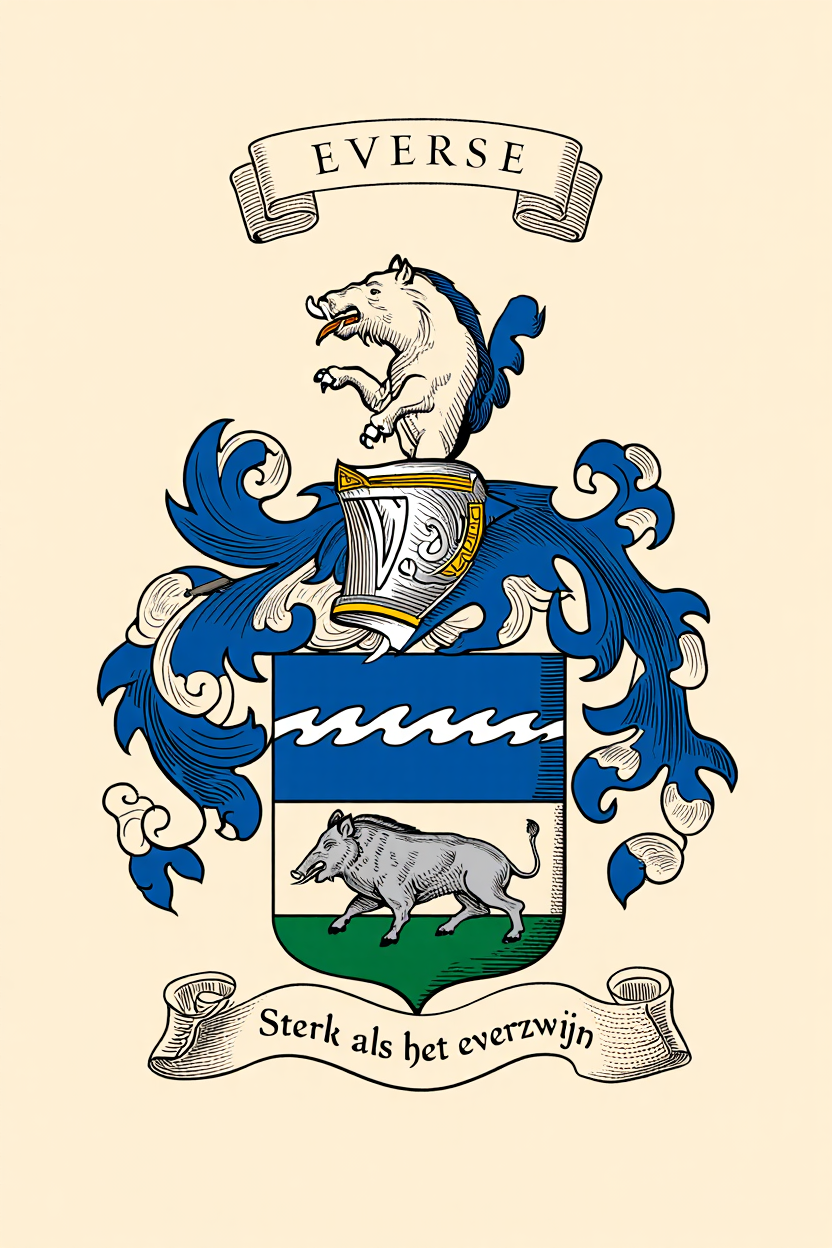 Familiewapen van de achternaam EVERSE