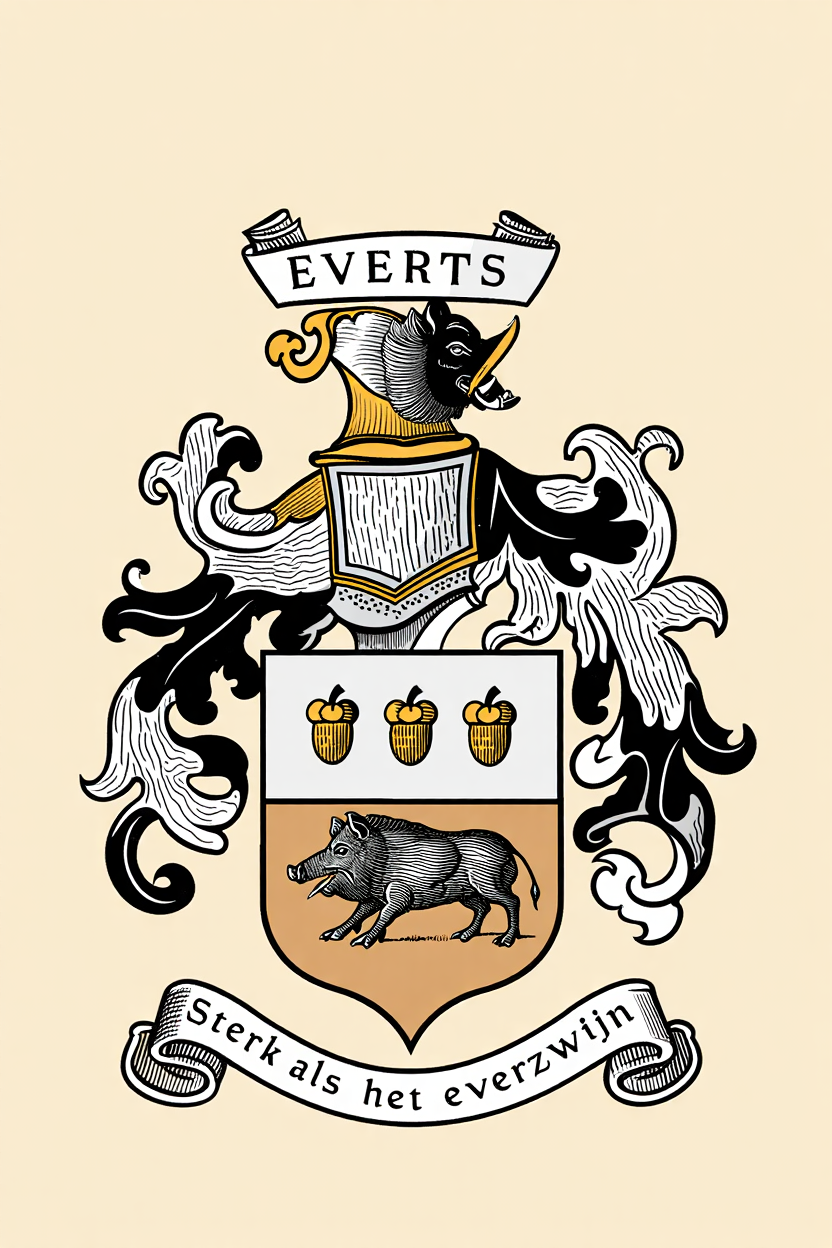 Familiewapen van de achternaam EVERTS