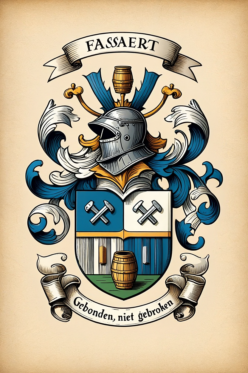 Familiewapen van de achternaam FASSAERT