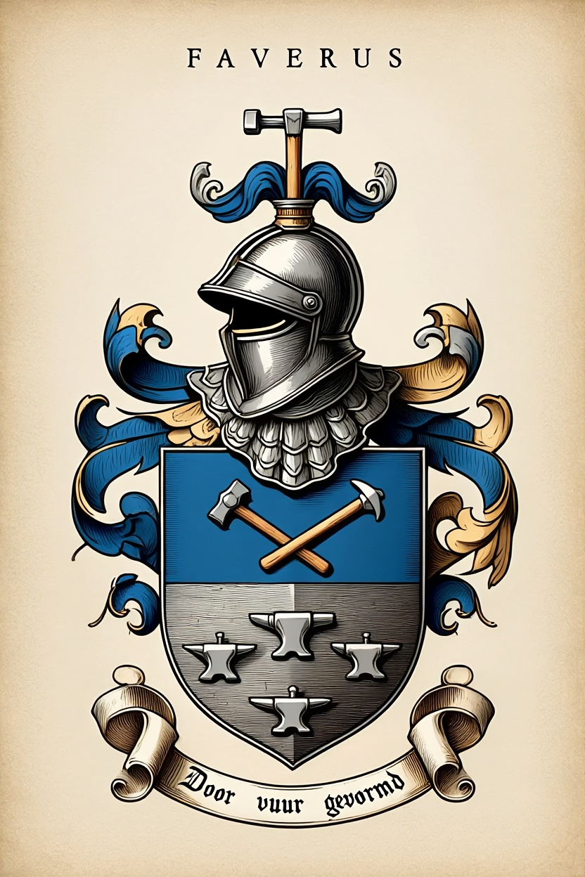 Familiewapen van de achternaam FAVERUS
