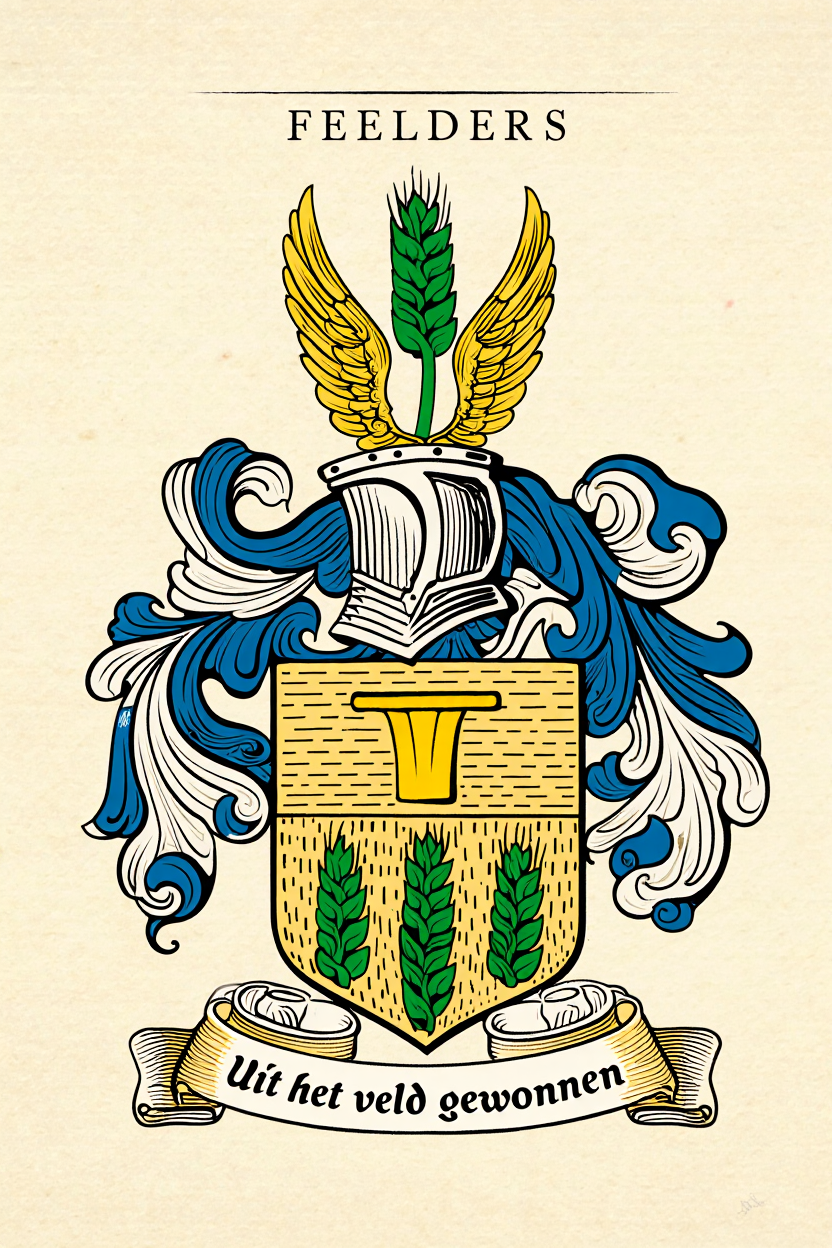 Familiewapen van de achternaam FEELDERS