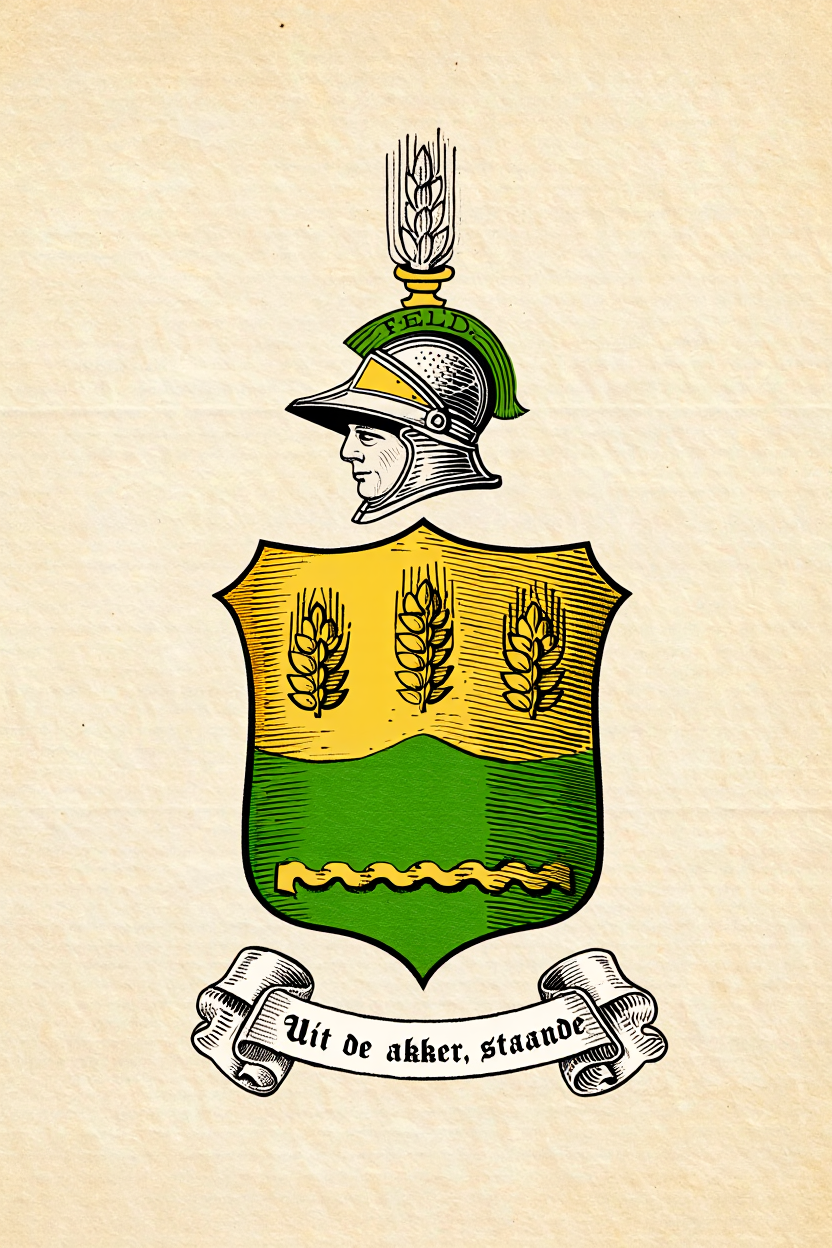 Familiewapen van de achternaam FELD (vergrendeld)