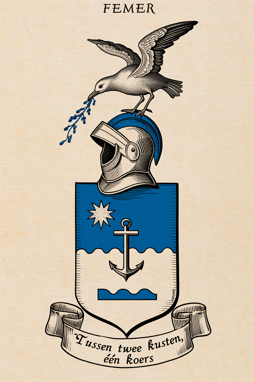 Familiewapen van de achternaam FEMER (vergrendeld)