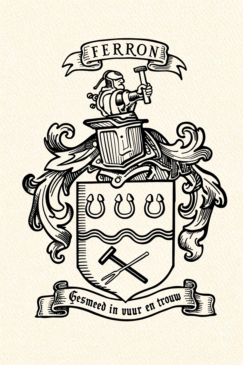 Familiewapen van de achternaam FERRON