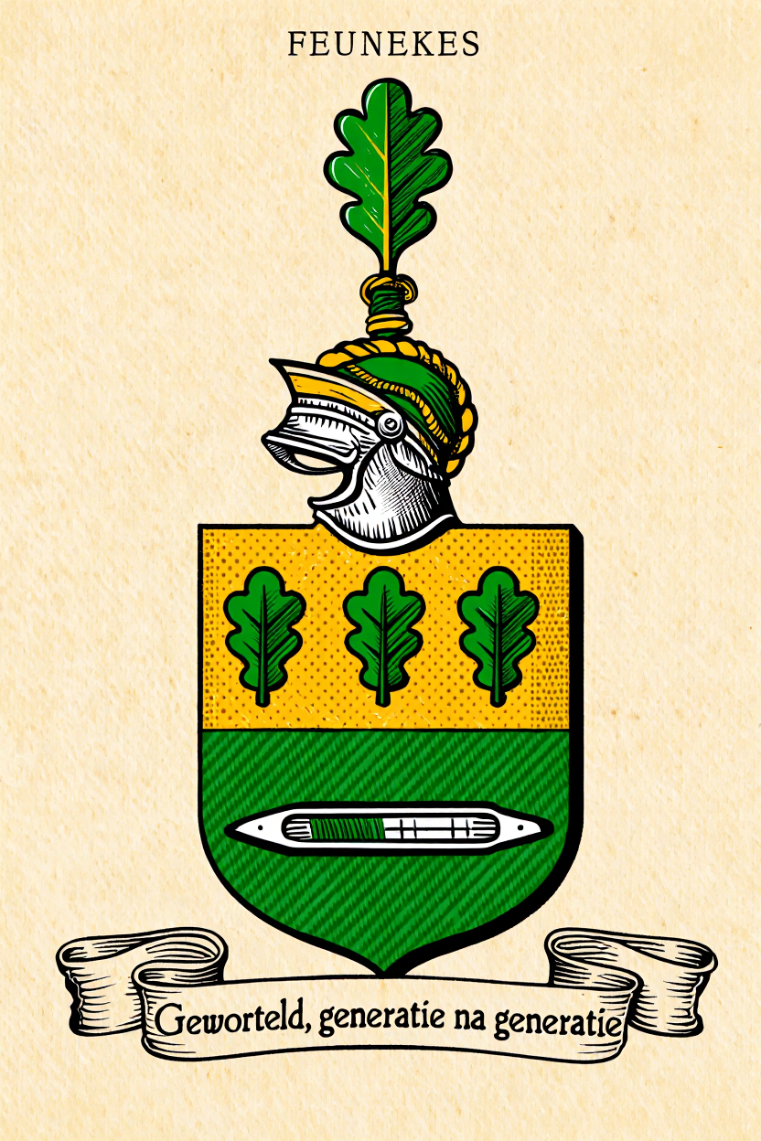 Familiewapen van de achternaam FEUNEKES