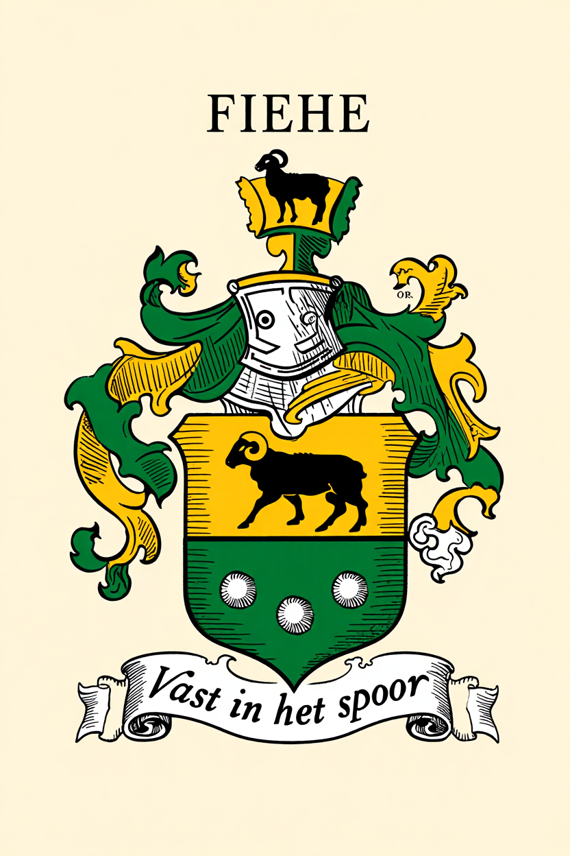Familiewapen van de achternaam FIEHE