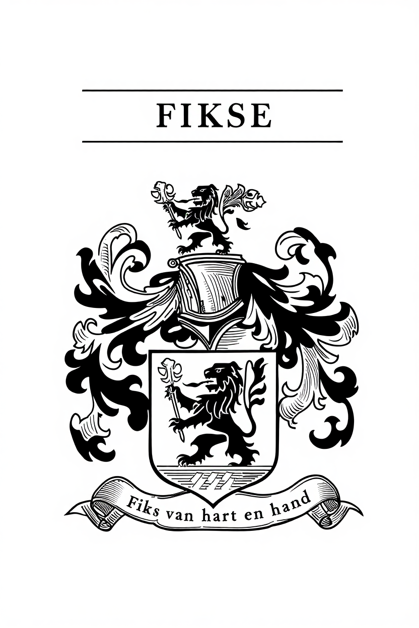 Familiewapen van de achternaam FIKSE