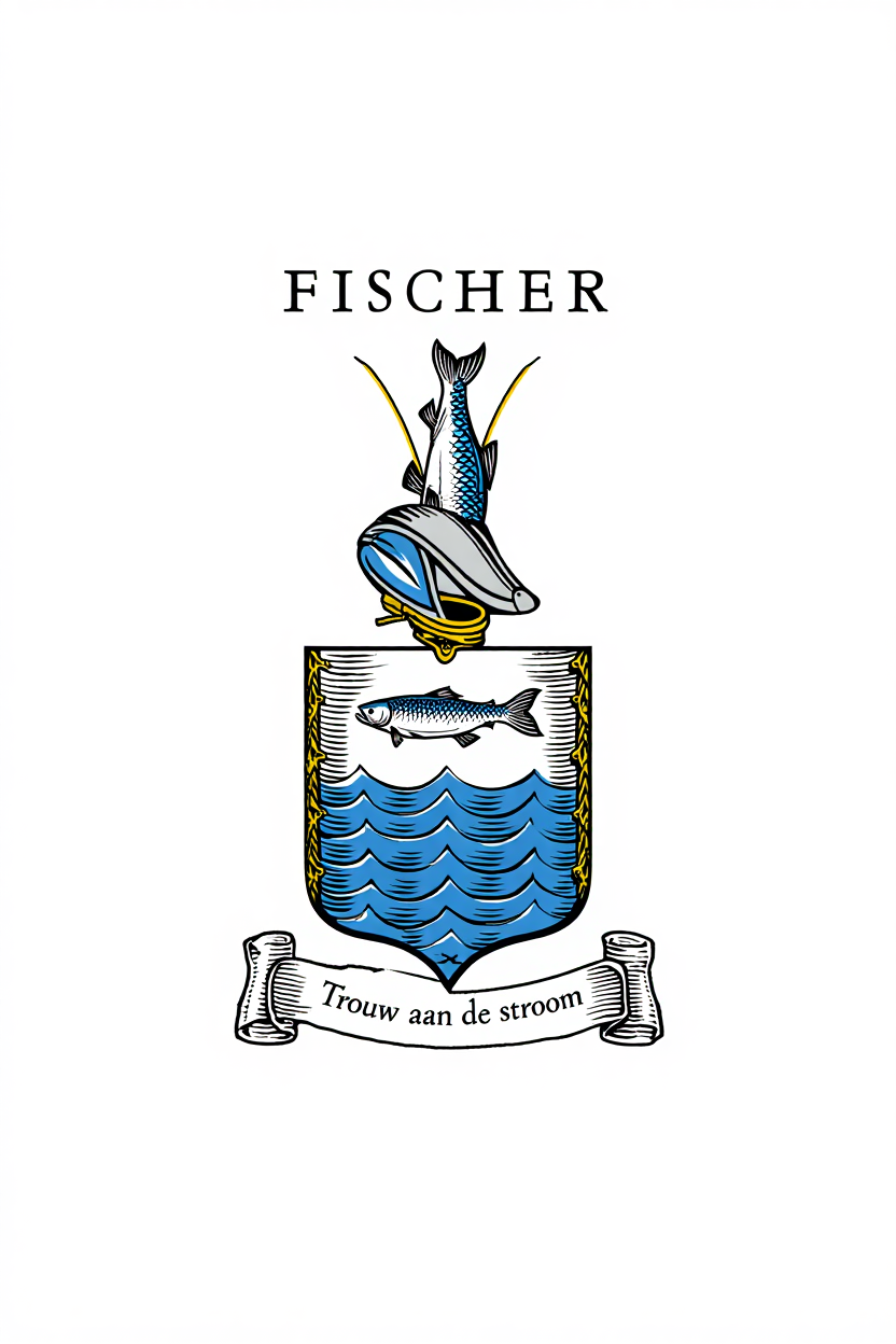 Familiewapen van de achternaam FISCHER