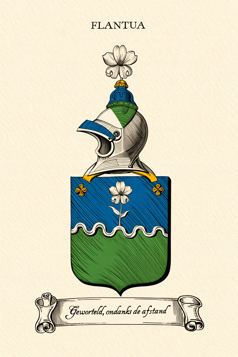Familiewapen van de achternaam FLANTUA