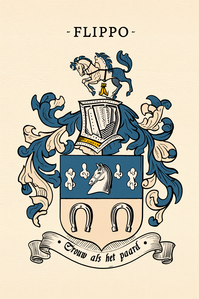 Familiewapen van de achternaam FLIPPO