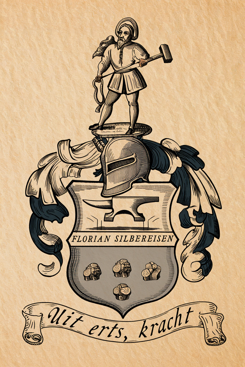 Familiewapen van de achternaam FLORIAN SILBEREISEN