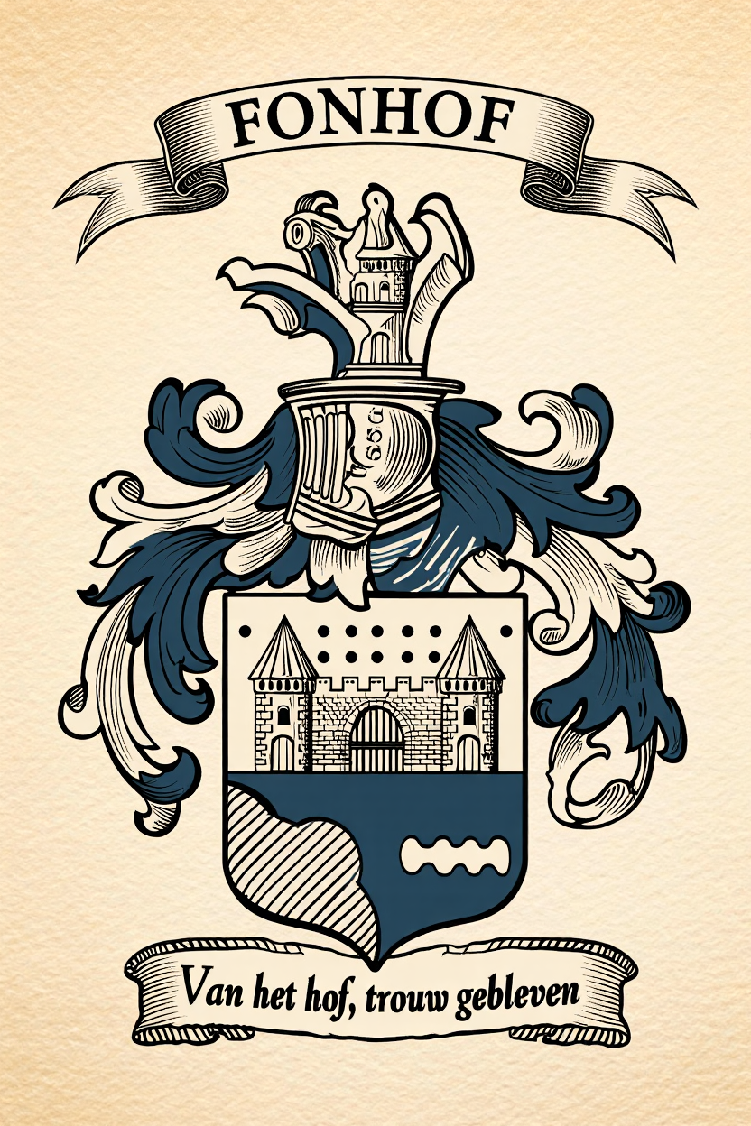 Familiewapen van de achternaam FONHOF