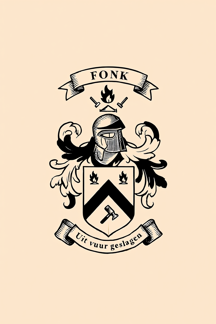 Familiewapen van de achternaam FONK