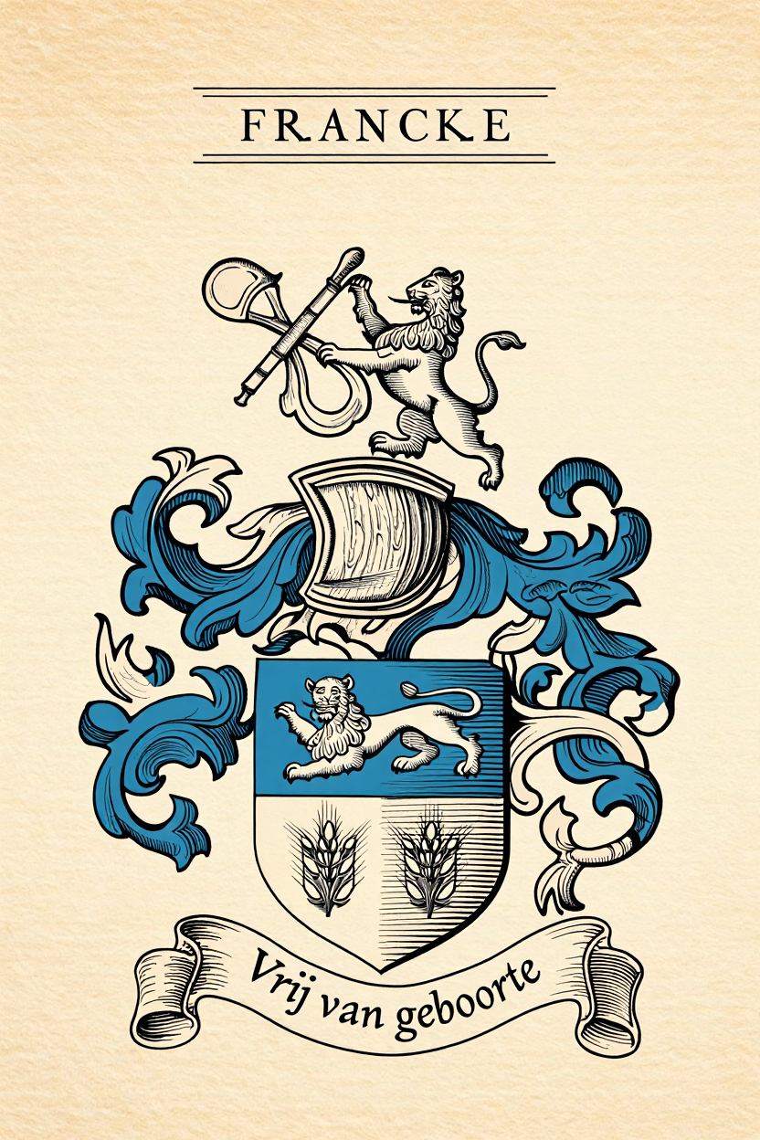 Familiewapen van de achternaam FRANCKE