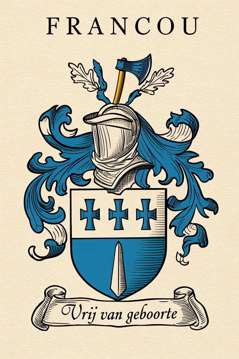 Familiewapen van de achternaam FRANCOU