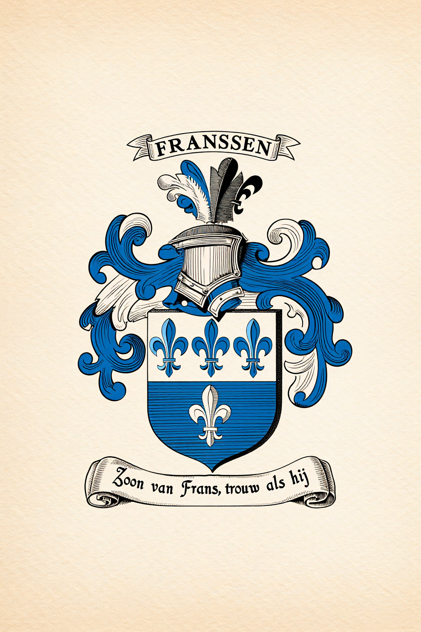 Familiewapen van de achternaam FRANSSEN