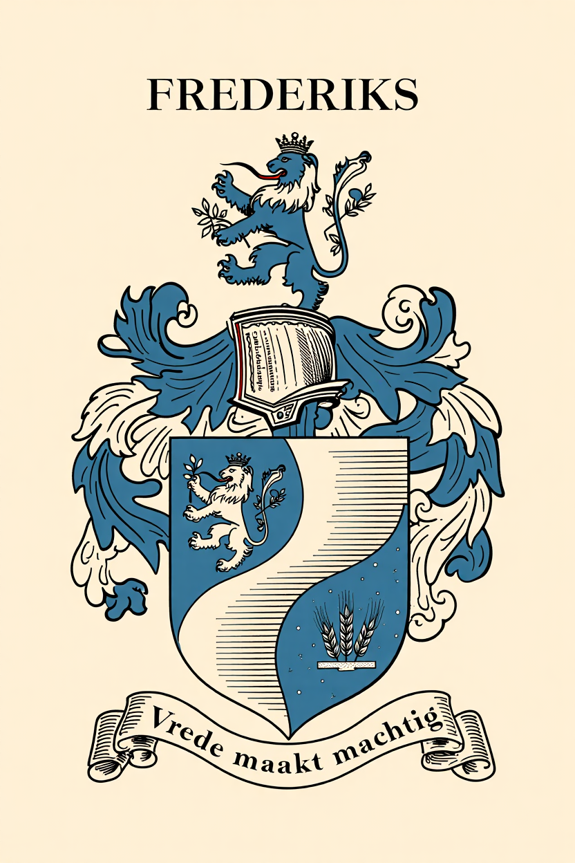 Familiewapen van de achternaam FREDERIKS