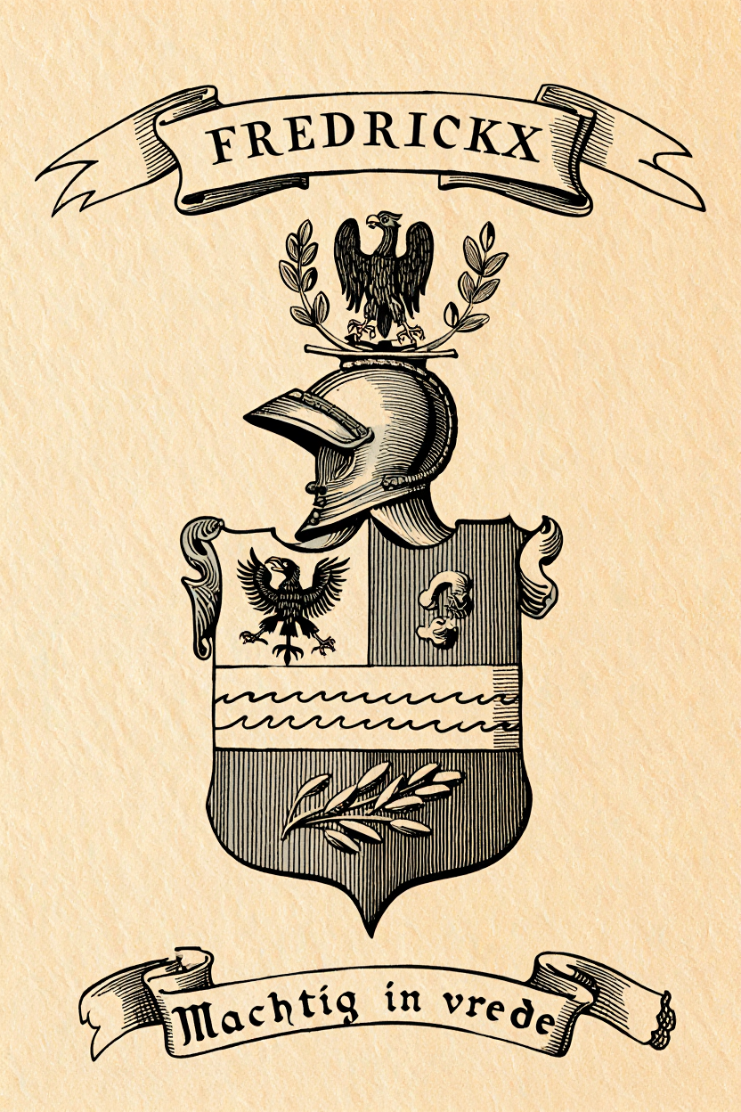 Familiewapen van de achternaam FREDRICKX